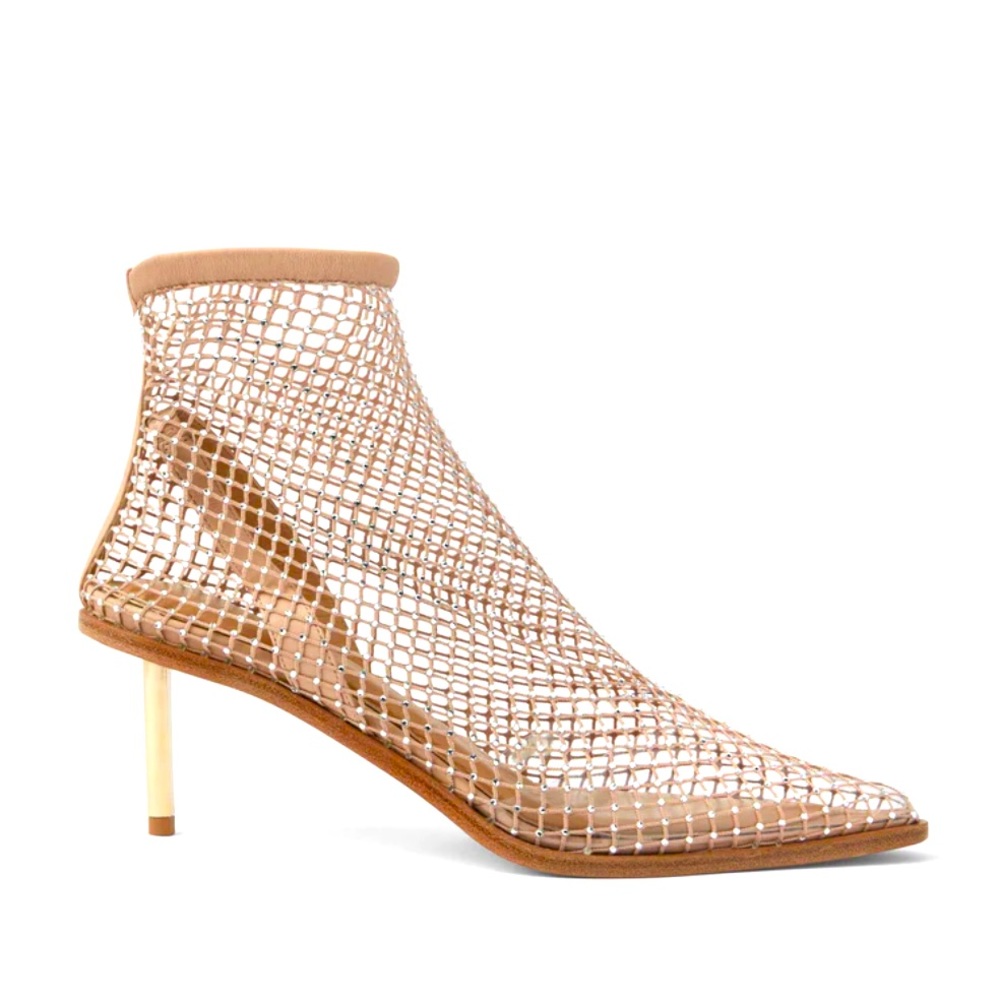 Tamara Mellon Crystal Mesh Mackie 65, NEW 37.5